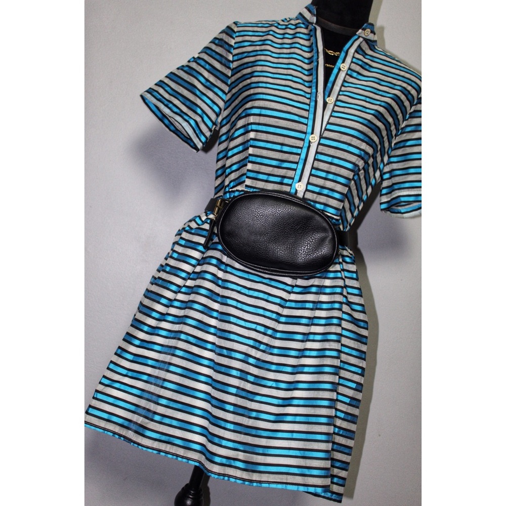 Pin Stripped Babydoll Dress